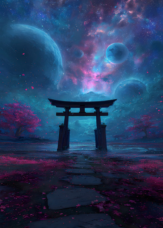 Japanese Torii Gate Space