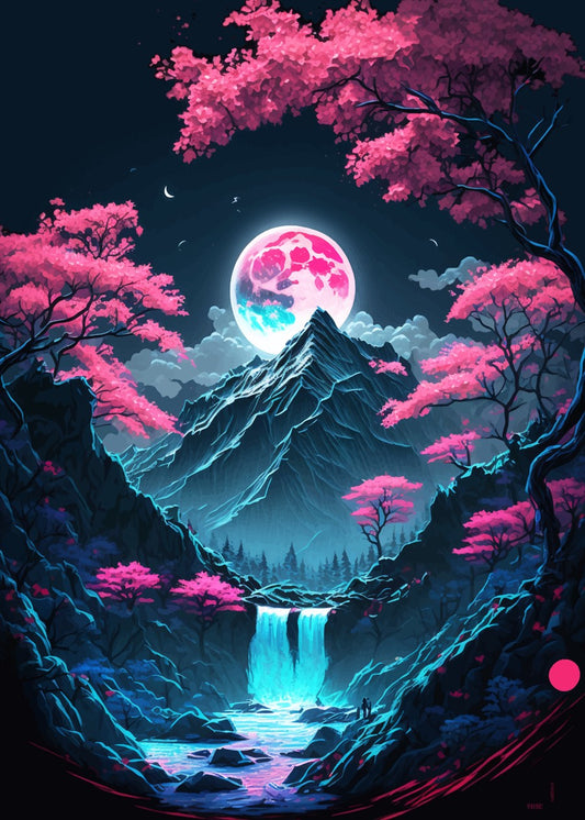 Cherry Blossom Japan Art