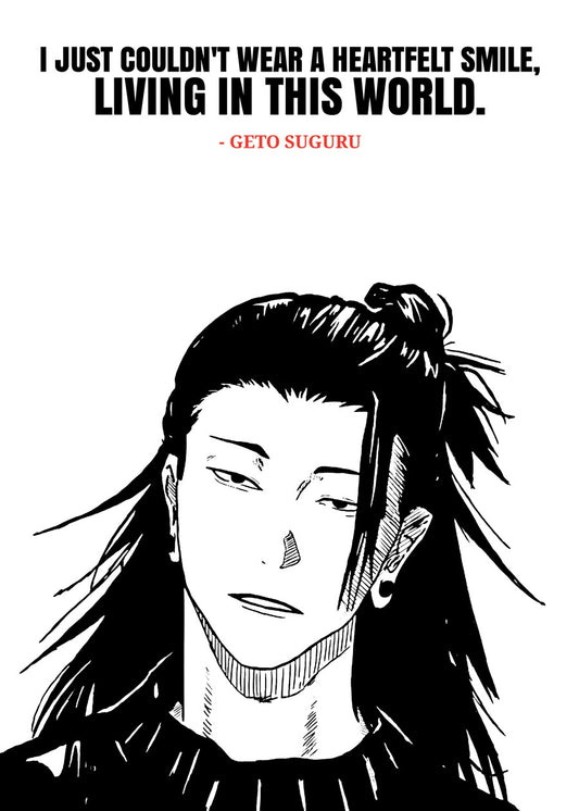 Suguru Geto, Jujutsu Kaisen