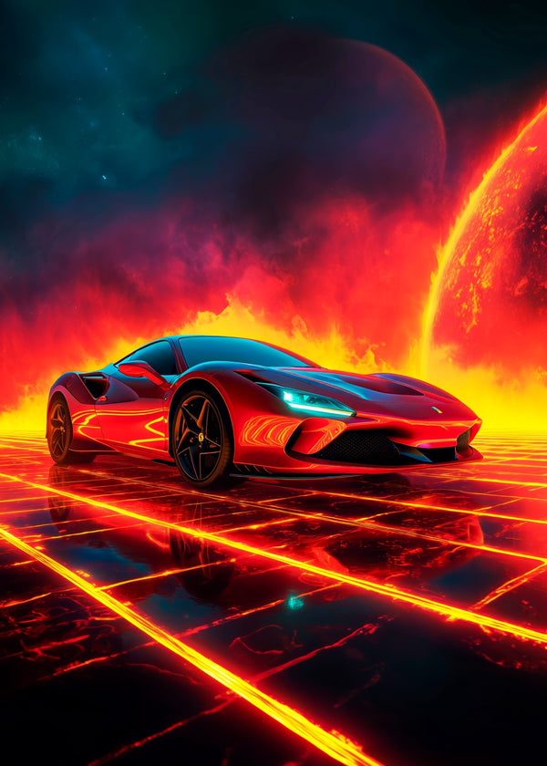 Fire Ferrari