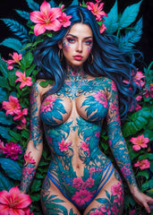 Erotic Flower Lady