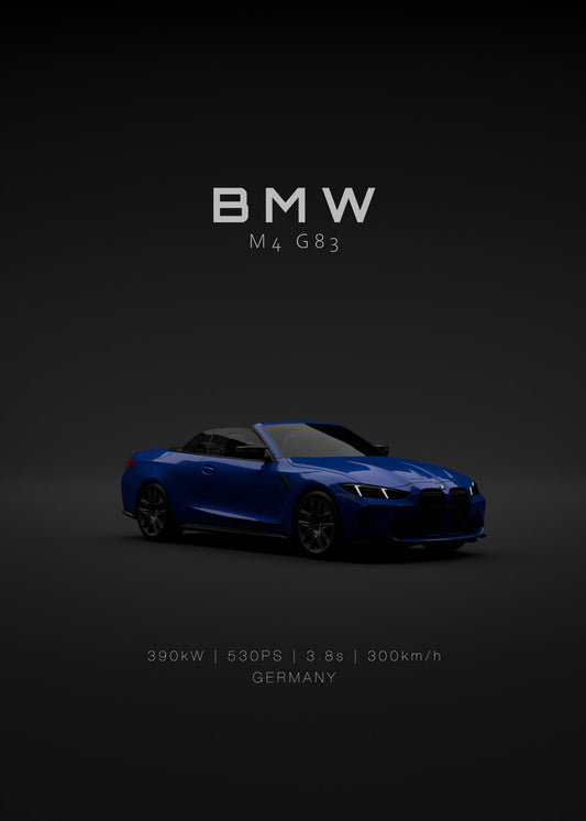 BMW M4 G83 2025 Blue