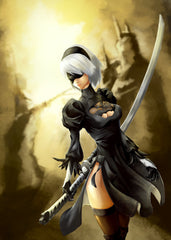 NieR Automata Glory to Mankind