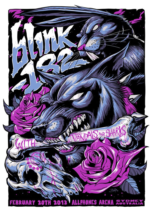 Blink-182 The Vandals Sharks
