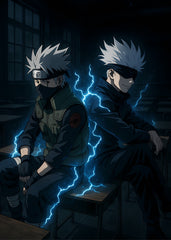 Kakashi & Gojo–Masters of Aura