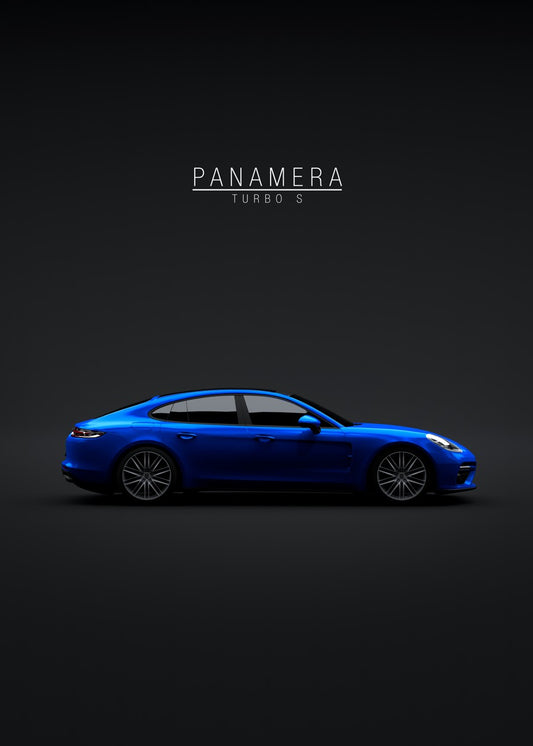 Porsche Panamera Turbo S Blue