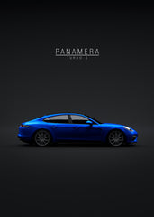 Porsche Panamera Turbo S Blue