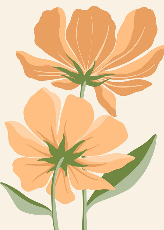 Soft Orange Blossoms
