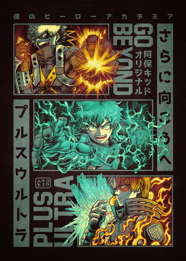 3 Musketeers, My Hero Academia