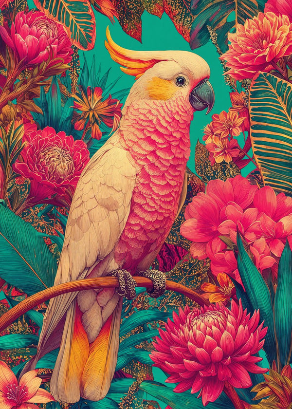 Blush Cockatoo in Bloom