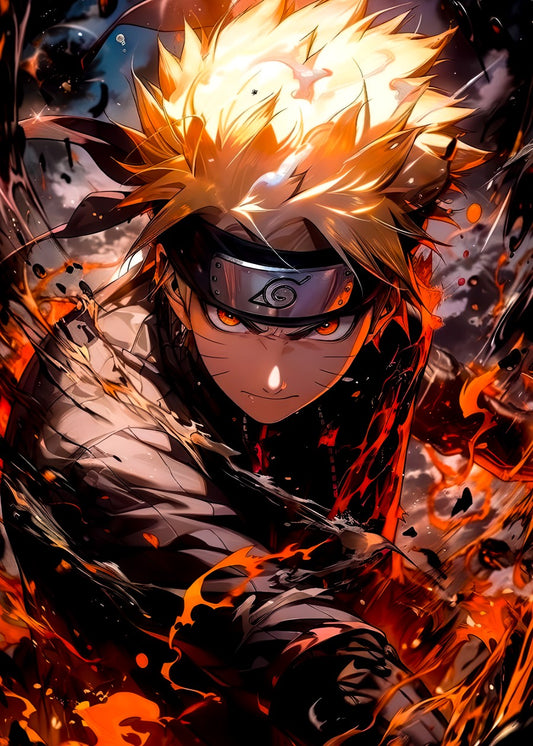 Naruto Fire Chakra Mode