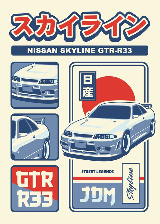 Nissan Skyline GTR R33