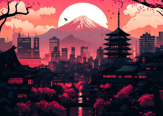 Twilight Harmony in Tokyo