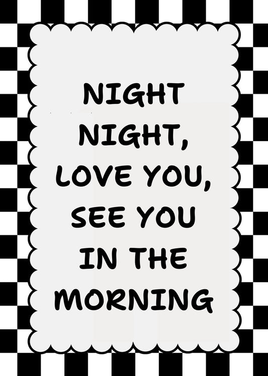 Night night love you