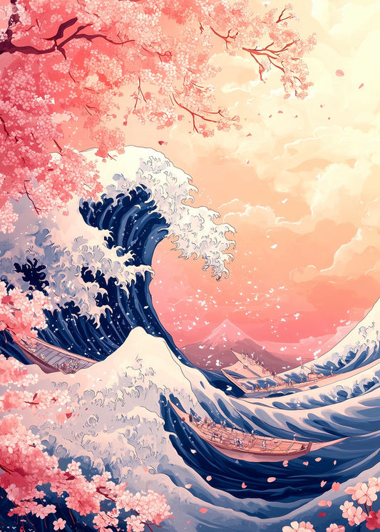 Springtime Kanagawa Wave