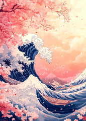 Springtime Kanagawa Wave