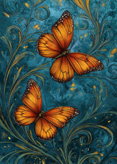 Orange Butterflies