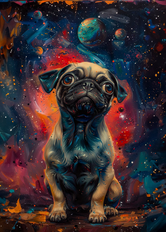 Pug in Space
