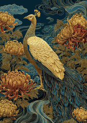 Golden Peacock Serenity