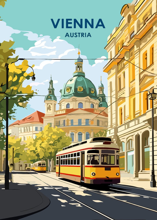 Vienna Tram and Historic Dome