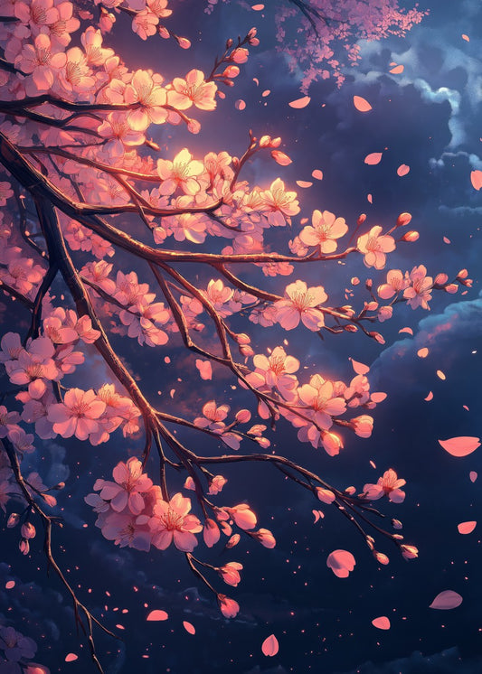 Pink Blossom Twilight