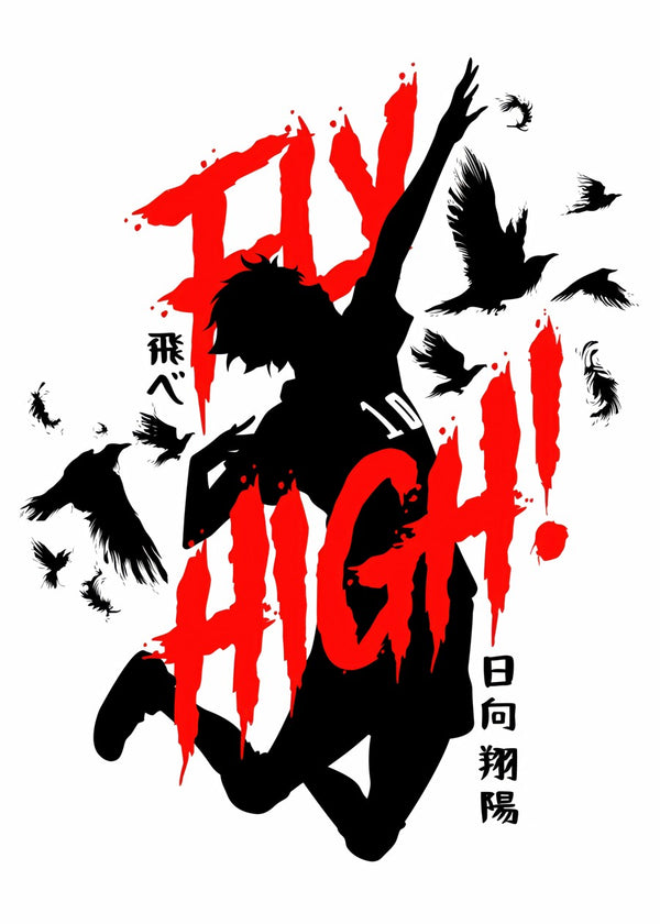 Fly High Haikyuu Poster