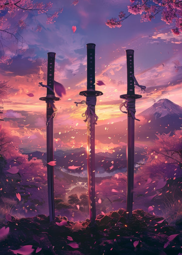 Katana Japan Cherry Blossom