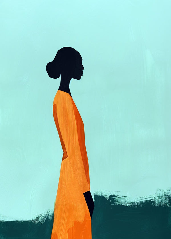 Minimalist Silhouette Woman