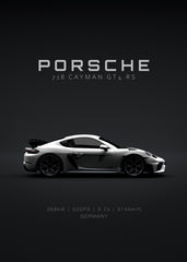 Porsche 718 Cayman GT4 RS Whit
