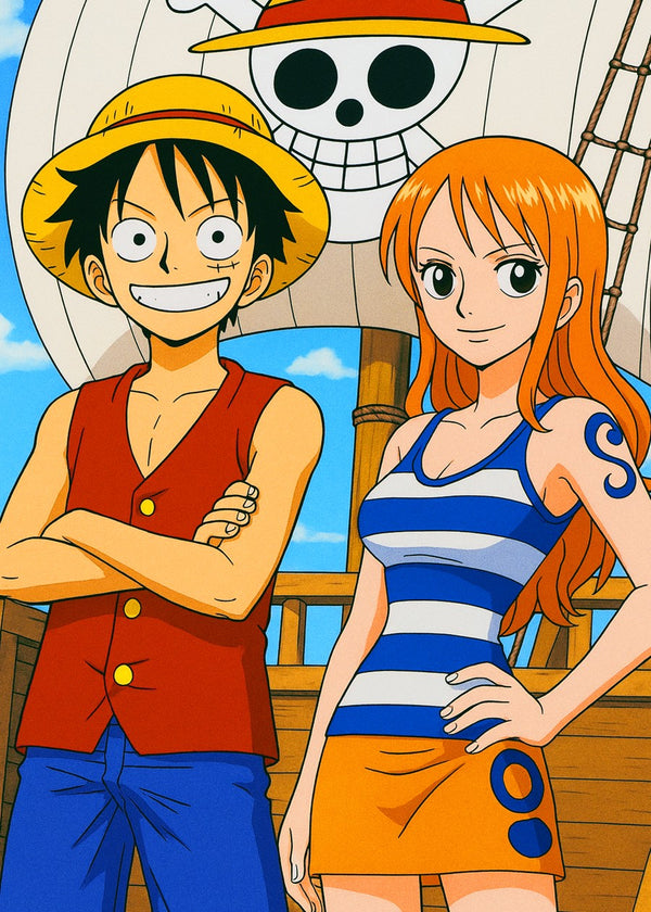 Luffy And Nami