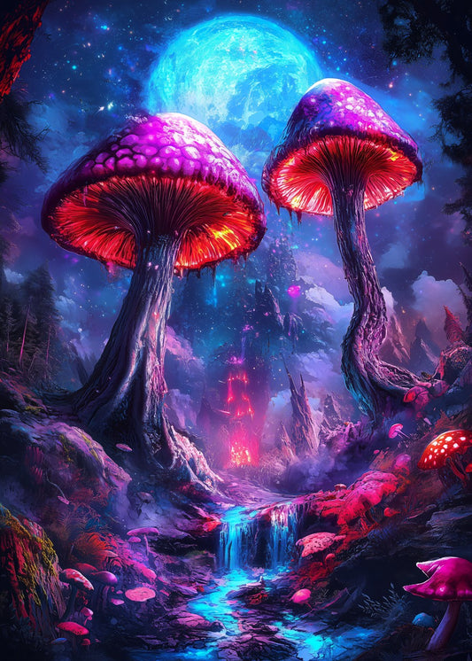 Luminous Mushroom Valley