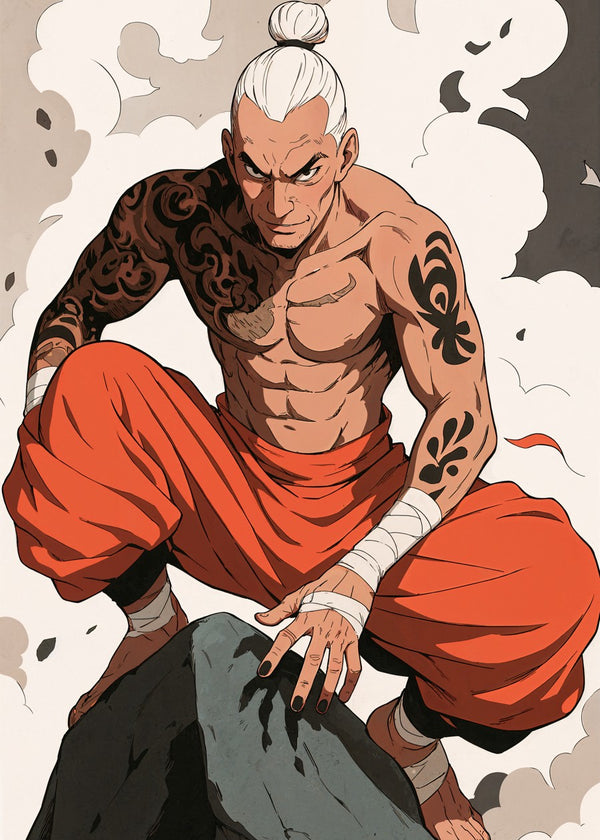 Tattooed Martial Artist