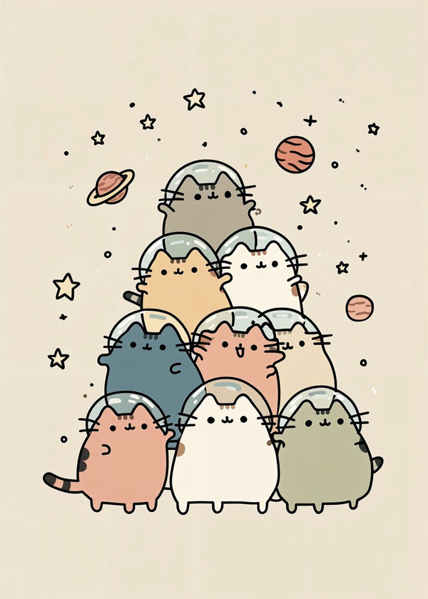 Purrfect Space Stack