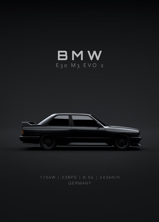 1988 BMW M3 E30 Evo2 
