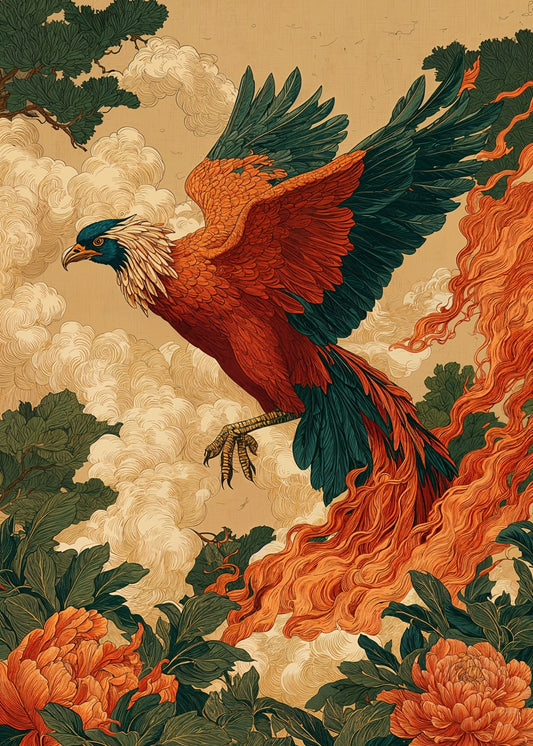 Fire Phoenix Soar
