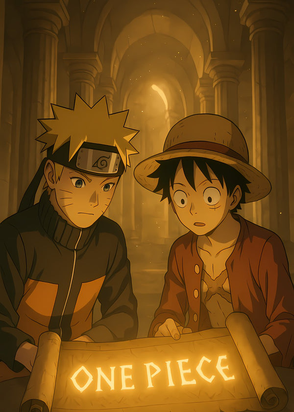 Final Scroll-Naruto & Luffy , One Piece