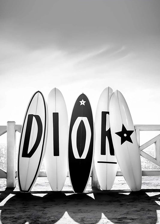 Surfboards on the Beach