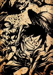 Monkey d Luffy, One Piece 