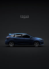 Ford Focus ST Mk III 2017 Blue