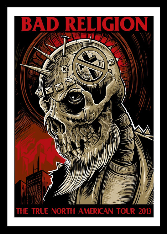 Bad Religion Tour Poster 2013