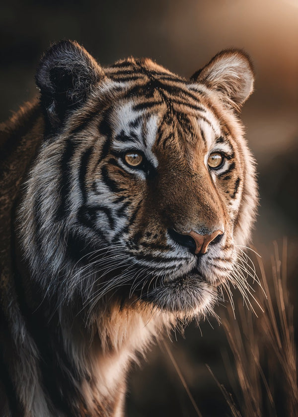 Gaze of the Wild Tiger