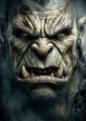 Snarling Orc Portrait