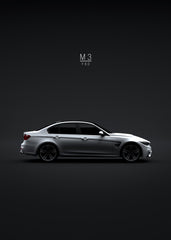 BMW M3 F80 Sedan 2015 - White