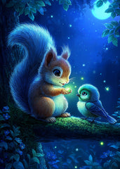 Squirrel & Birdlight Glow