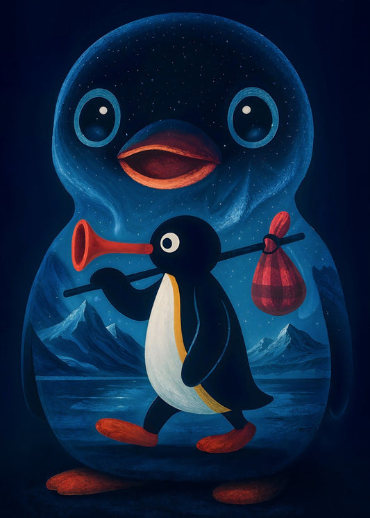 Noot Noot Penguin Art