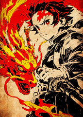 Tanjiro kamado, Demon Slayer Kimetsu no Yaiba