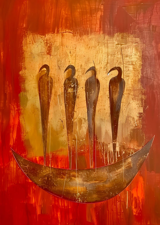 Tribal Art with Symbolic Grace