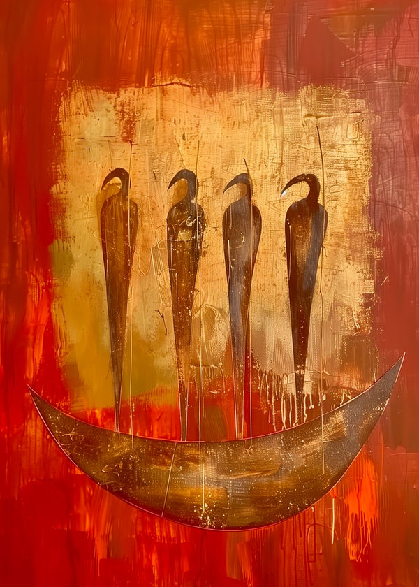 Tribal Art with Symbolic Grace