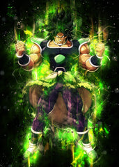 Broly with Green Power, Dragon ball