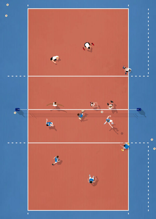 Volleyball court